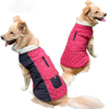 Fashion Outdoor Custom Stripe Pet Dog Coat Waterproof Winter Warm Dog Jacket Clothes Dog Winter Jacket